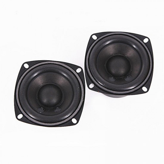 2Pcs 3 Inch Full Range Speaker Unit 4 Ohm 22W Home Bookshelf Speaker DIY Portable Loudspeaker Tweeter 2Pcs 3 Inch Full Range Speaker Unit 4 Ohm 22W Home Bookshelf Speaker DIY Portable Loudspeaker Tweeter