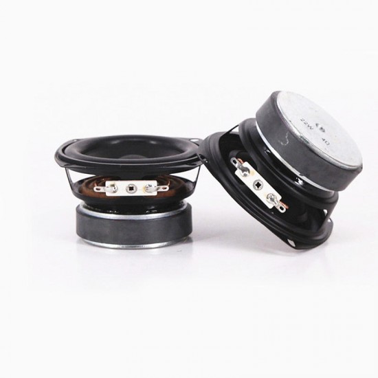 2Pcs 3 Inch Full Range Speaker Unit 4 Ohm 22W Home Bookshelf Speaker DIY Portable Loudspeaker Tweeter 2Pcs 3 Inch Full Range Speaker Unit 4 Ohm 22W Home Bookshelf Speaker DIY Portable Loudspeaker Tweeter