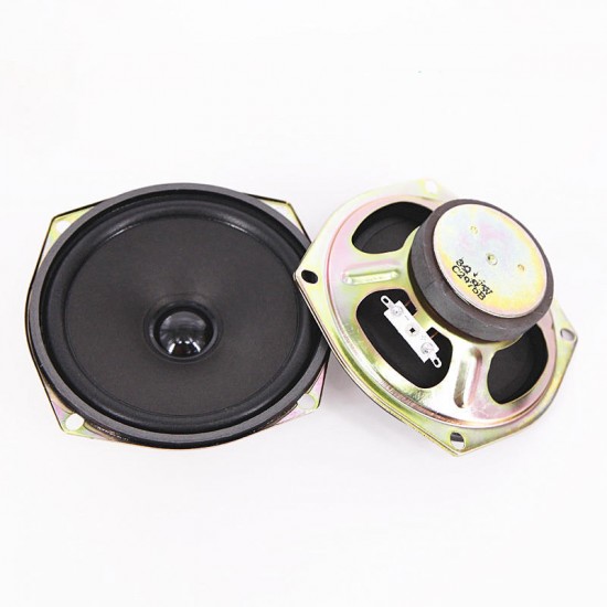 2Pcs 4.5 Inch 8 Ohm 10W Full Frequency Speaker Broadcasting Speaker Parts Multimedia Computer Loudspeaker