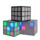 bluetooth Wireless Handfree Magic Cube Speaker 36 LED Colorful Light Music AUX
