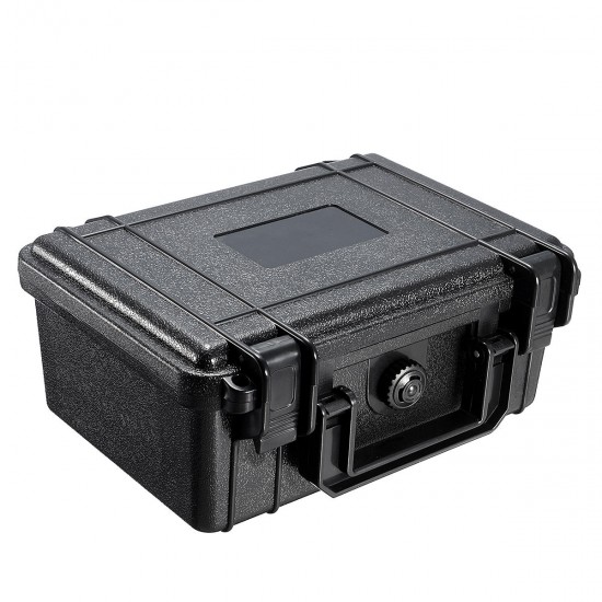 210x165x85mm Waterproof Hard Carry Camera Lens Photography Tool Case Bag Storage Box with Sponge