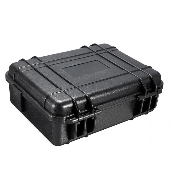 275x210x90mm Waterproof Hard Carry Camera Lens Photography Tool Case Bag Storage Box with Sponge