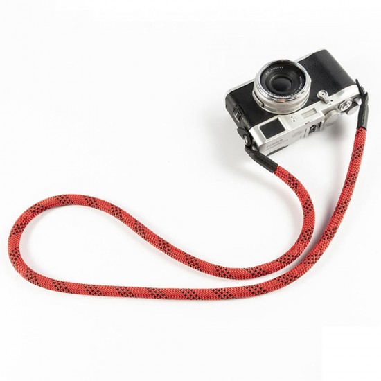 304 Steel Ring Buckle Nylon Enthnic Style Camera Neck Strap for Leica Canon Fuji for Nikon for Sony