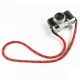 304 Steel Ring Buckle Nylon Enthnic Style Camera Neck Strap for Leica Canon Fuji for Nikon for Sony