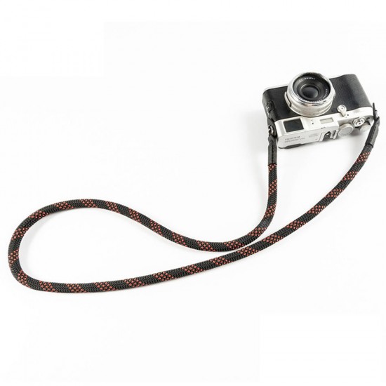 304 Steel Ring Buckle Nylon Enthnic Style Camera Neck Strap for Leica Canon Fuji for Nikon for Sony