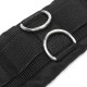 Adjustable Camera Waist Padded Belt Lens Case Pouch Bag Strap With 8 Ring for Outdoor Photography