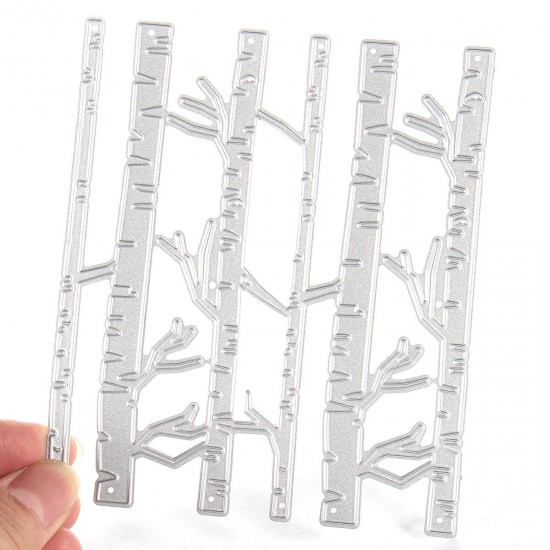 12x10cm Bamboo Pattern Scrapbooking DIY Album Card Paper Diary Craft Maker Metal Cutting Die