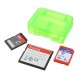5pcs Green Backpacker GK-1CF4SD Portable Memory Card Receiving Box Mobile TF Card Camera CF/SD Storage Card Box 5pcs Green Backpacker GK-1CF4SD Portable Memory Card Receiving Box Mobile TF Card Camera CF/SD Storage Card Box