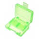 5pcs Green Backpacker GK-1CF4SD Portable Memory Card Receiving Box Mobile TF Card Camera CF/SD Storage Card Box 5pcs Green Backpacker GK-1CF4SD Portable Memory Card Receiving Box Mobile TF Card Camera CF/SD Storage Card Box