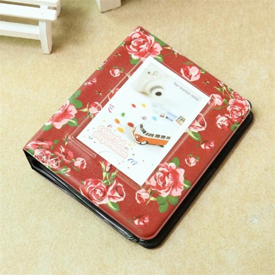 64 Pockets Mini Instant Polaroid Photo Album Picture Case Storage for Fujifilm 64 Pockets Mini Instant Polaroid Photo Album Picture Case Storage for Fujifilm