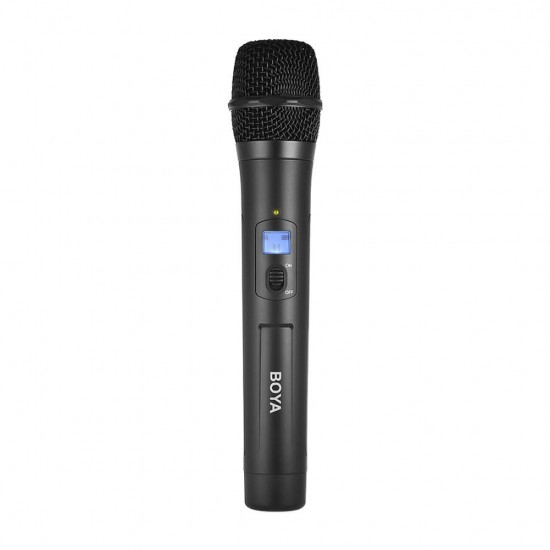 BOYA BY-WHM8 UHF Wireless Handheld Transmitter Cardioid Microphone with 48 Channels BOYA BY-WHM8 UHF Wireless Handheld Transmitter Cardioid Microphone with 48 Channels