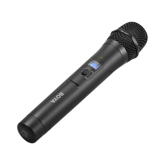 BOYA BY-WHM8 UHF Wireless Handheld Transmitter Cardioid Microphone with 48 Channels BOYA BY-WHM8 UHF Wireless Handheld Transmitter Cardioid Microphone with 48 Channels