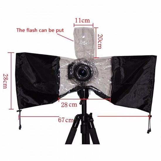 Universal Rubber Cameras Rain Coat Bag Protector Waterproof Dust for Canon Nikon Pendax for Sony DSLR Universal Rubber Cameras Rain Coat Bag Protector Waterproof Dust for Canon Nikon Pendax for Sony DSLR