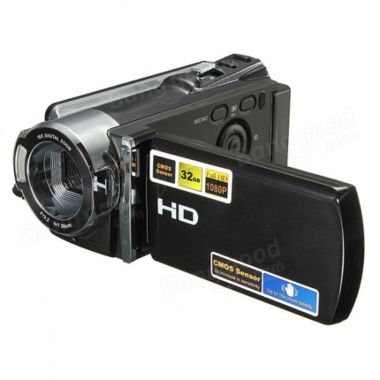 1080P Digital Video Camcorder Full HD 16 MP 16x Digital Zoom DV Camera