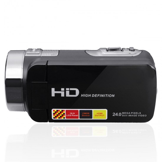 3.0 inch 1080P FHD Video Camcorder Night-shot 24MP Digital Camera With Remote Control