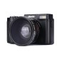 Amkov CDR2 24MP 1080P 4X Digital Zoom Camera with 3 Inch Rotatable TFT Screen 52mm Wide Angle Lens