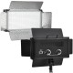 330 LED Light Panel Kit Photography Video Studio L ighting Dimmer Mount Photo