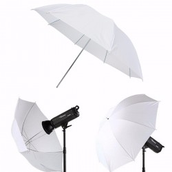 43 inch Photography Video Studio Diffuser Translucent Flash Soft Umbrella White Reflector