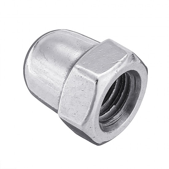 10pcs M5 Metric DIN1587 Stainless Steel Acorn Nut Hexagon Dome Cap Nut Round Head Cover Nut