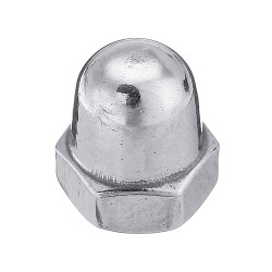 10pcs M5 Metric DIN1587 Stainless Steel Acorn Nut Hexagon Dome Cap Nut Round Head Cover Nut