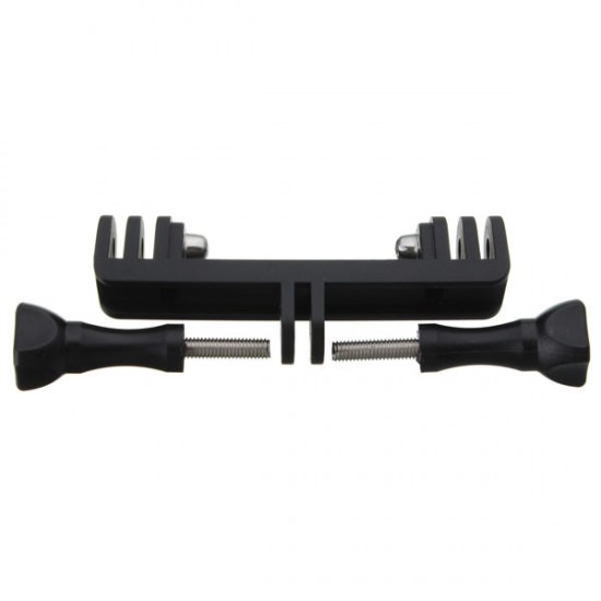 Double Sport Camera Holder Handle Grip Monopod Mount Adapter For Gopro Xiaomi Yi SJcam Double Sport Camera Holder Handle Grip Monopod Mount Adapter For Gopro Xiaomi Yi SJcam