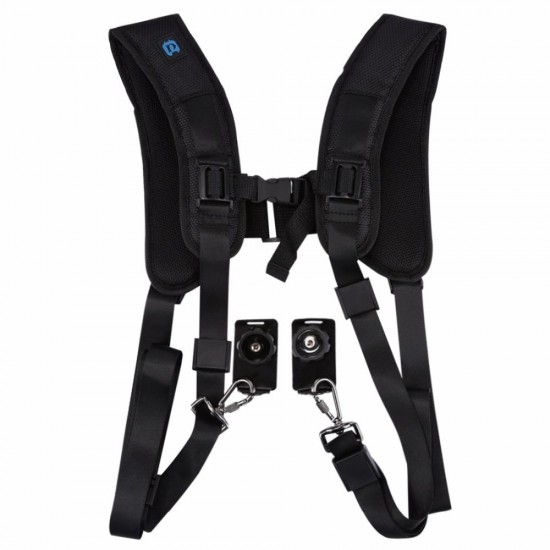 PULUZ PU6002 Quick Release Double Shoulder Harness Soft Pad Decompression Foam Strap Belt for DSLR PULUZ PU6002 Quick Release Double Shoulder Harness Soft Pad Decompression Foam Strap Belt for DSLR