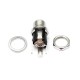 10Pcs 5.5mm x 2.1mm DC Power Supply Metal Jack Socket With Nut And Washer 10Pcs 5.5mm x 2.1mm DC Power Supply Metal Jack Socket With Nut And Washer