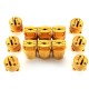 12pcs Male & Female Extension Cord Replacement Electrical End Plug 15AMP 125V