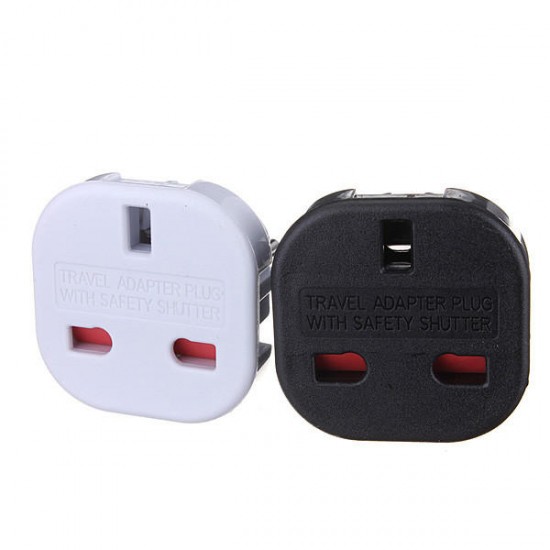 2 Pin Universal UK To EU Travel Plug Power Charger Adapter 2 Pin Universal UK To EU Travel Plug Power Charger Adapter