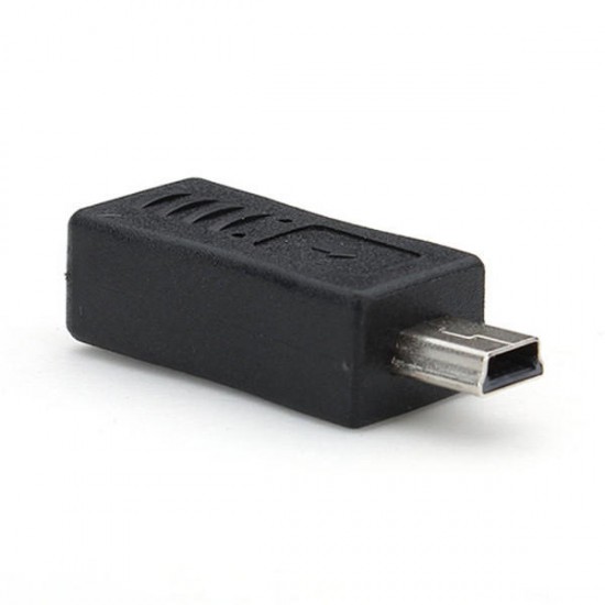 2.0 Micro B Female To Mini-B Male Converter Adapter Charger Connector