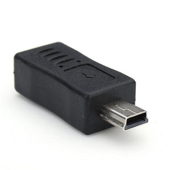 2.0 Micro B Female To Mini-B Male Converter Adapter Charger Connector 2.0 Micro B Female To Mini-B Male Converter Adapter Charger Connector
