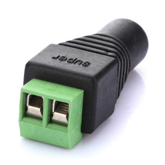 DC Power Female Plug Jack Adapter Connector Socket for CCTV Camera