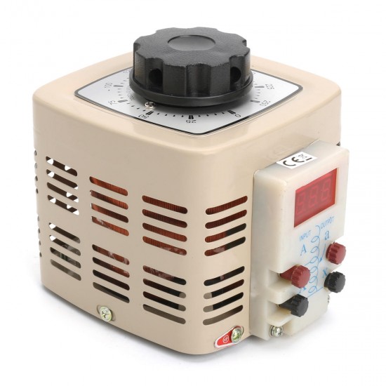 0-250V 2A 500W AC Variable Digital Voltage Regulator Transformer