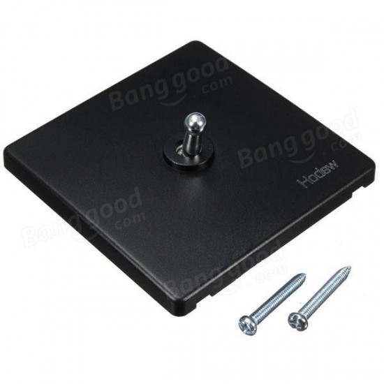 1 Gang 2 Way Wall Light Control Switch Push Button PC Panel Switch 1 Gang 2 Way Wall Light Control Switch Push Button PC Panel Switch
