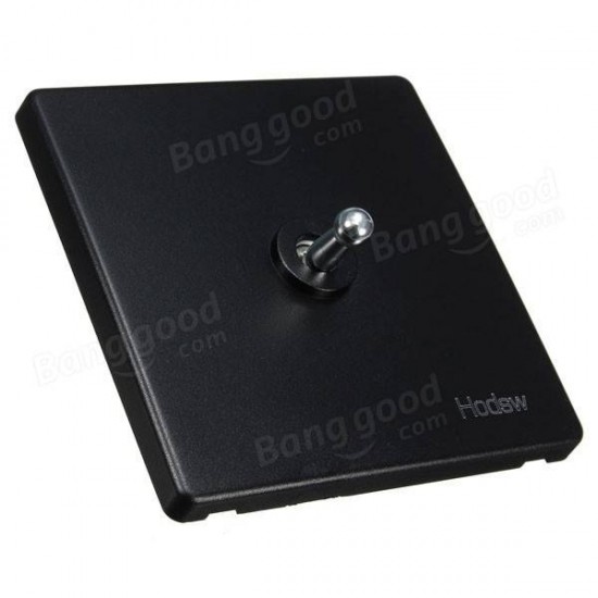 1 Gang 2 Way Wall Light Control Switch Push Button PC Panel Switch 1 Gang 2 Way Wall Light Control Switch Push Button PC Panel Switch