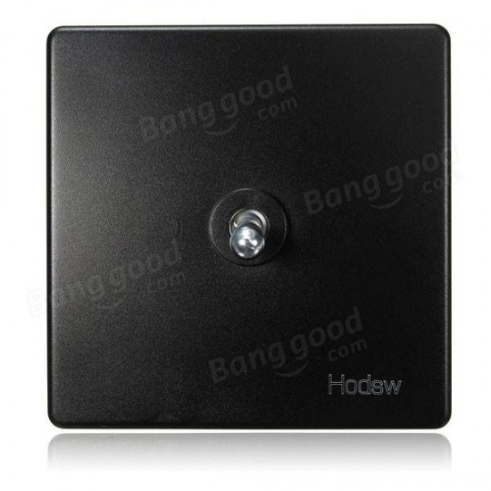 1 Gang 2 Way Wall Light Control Switch Push Button PC Panel Switch