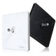 1 Gang 2 Way Wall Light Control Switch Push Button PC Panel Switch