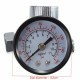 1/4inch Adjustable Mini Air Pressure Regulator Dial Gauge HVLP Spray Gun Air Tools