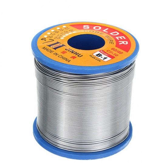 0.7mm 500g Soldering Wires Welding Iron Rosin Core 60/40 Lead Tin Flux 2.0 Percent