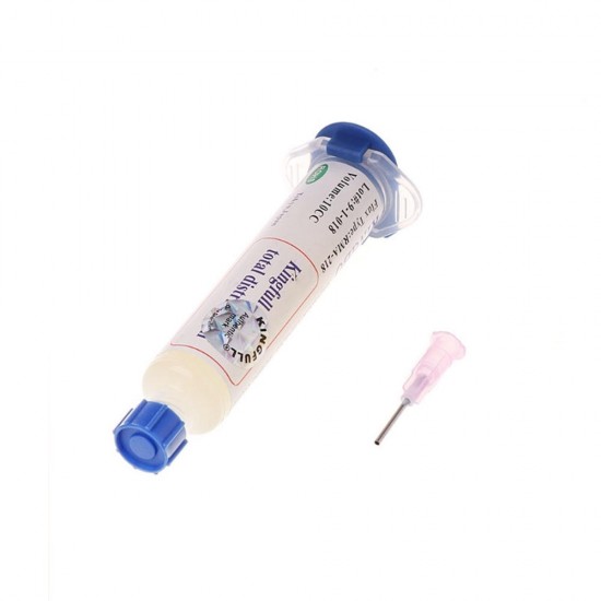 10CC RMA-218 BGA Reballing No-Clean Repair Solder Flux Paste with Needle 10CC RMA-218 BGA Reballing No-Clean Repair Solder Flux Paste with Needle