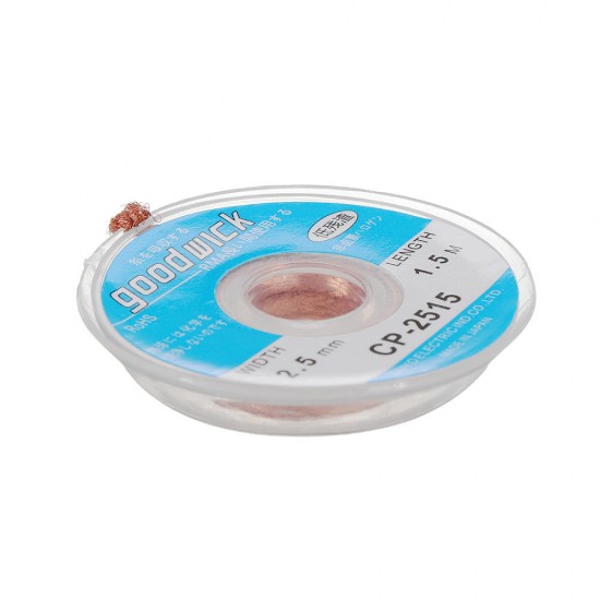 5Pcs Good Wick BGA Desoldering Wire CP-1515 CP-2015 CP-2515 CP-3015 CP-3515 5Pcs Good Wick BGA Desoldering Wire CP-1515 CP-2015 CP-2515 CP-3015 CP-3515