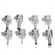 8Pcs 850 Heat Gun Nozzle Hot Air Desoldering Station Gun Mouth 8Pcs 850 Heat Gun Nozzle Hot Air Desoldering Station Gun Mouth