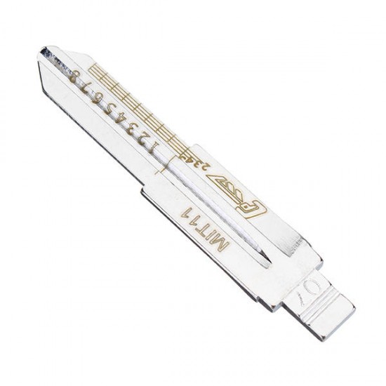 10pcs Engraved Line Key for Mitsubishi 2 in 1 LiShi MIT11 Scale Shearing Teeth Blank Car Key 10pcs Engraved Line Key for Mitsubishi 2 in 1 LiShi MIT11 Scale Shearing Teeth Blank Car Key