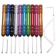 12 in 1 Practice Lock Picks Unlocking Tool Set Keys Remove Tools 12 in 1 Practice Lock Picks Unlocking Tool Set Keys Remove Tools