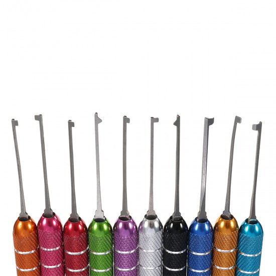 12 in 1 Practice Lock Picks Unlocking Tool Set Keys Remove Tools 12 in 1 Practice Lock Picks Unlocking Tool Set Keys Remove Tools