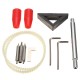 12Pcs Vertical Key Machine Accessories Drill Bit 2.5x6MM HSS-AL Keys Repair Belt 12Pcs Vertical Key Machine Accessories Drill Bit 2.5x6MM HSS-AL Keys Repair Belt