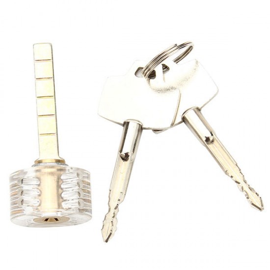 12pcs Unlocking Lock Pick Set with 3pcs Transparent Locks Locksmith Practice Supplies Set