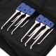 18 in 1 Stainless Steel Lock Pick Set Kit Locksmith Tools Quick Door Openner