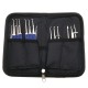 18 in 1 Stainless Steel Lock Pick Set Kit Locksmith Tools Quick Door Openner