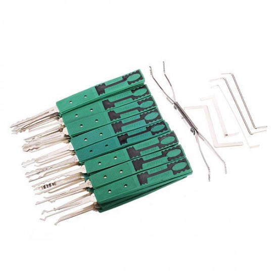 32 Pieces Lock Pick Tools Set Lock Opener Locksmith Picking